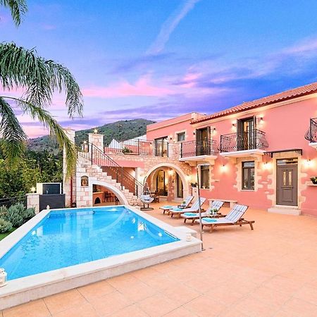 Steve Kois Villa Heated Pool Chania  Eksteriør billede
