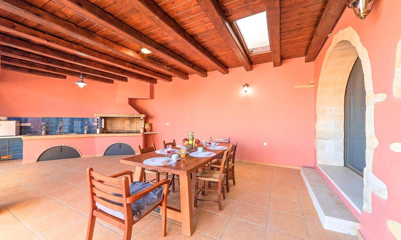 Steve Kois Villa Heated Pool Chania  Eksteriør billede