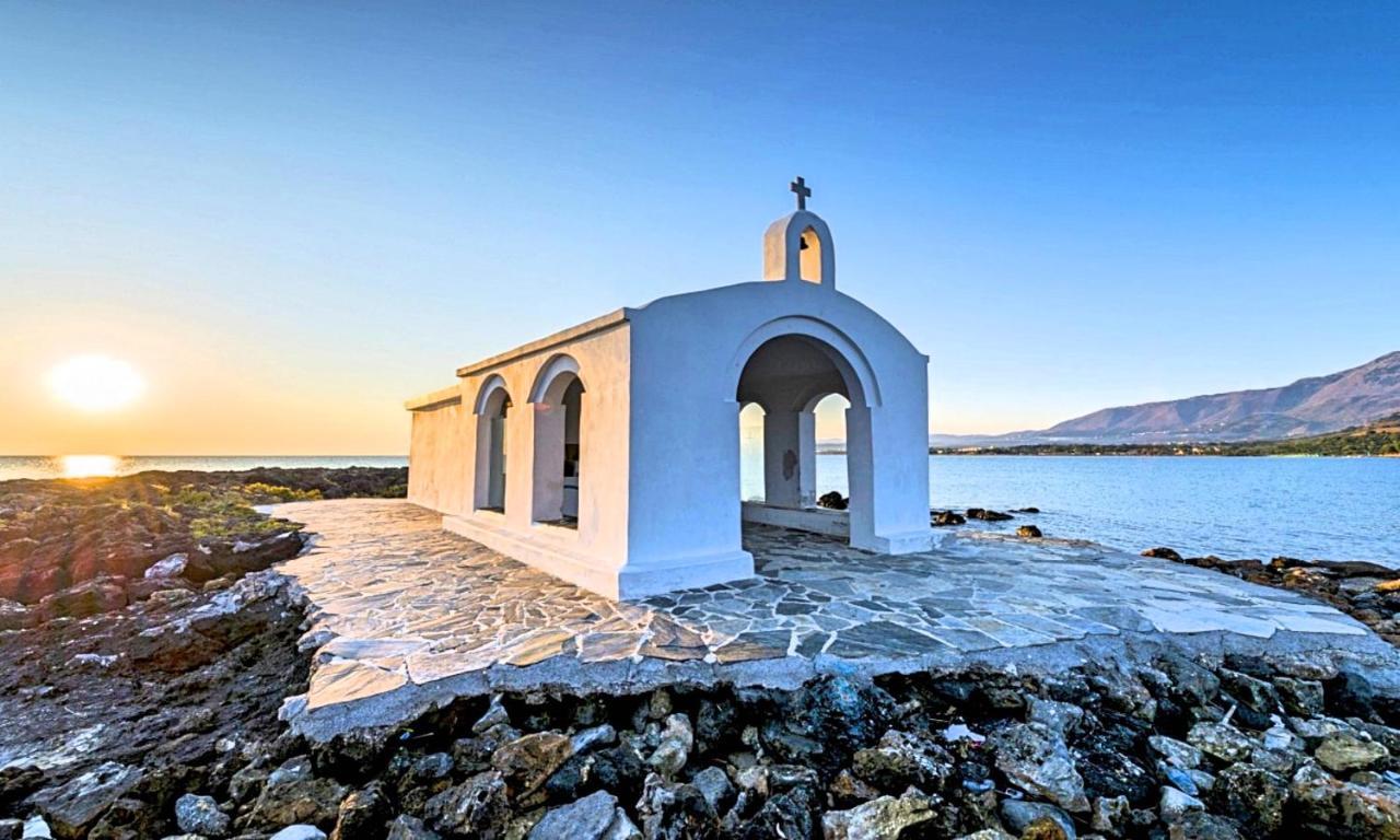Steve Kois Villa Heated Pool Chania  Eksteriør billede